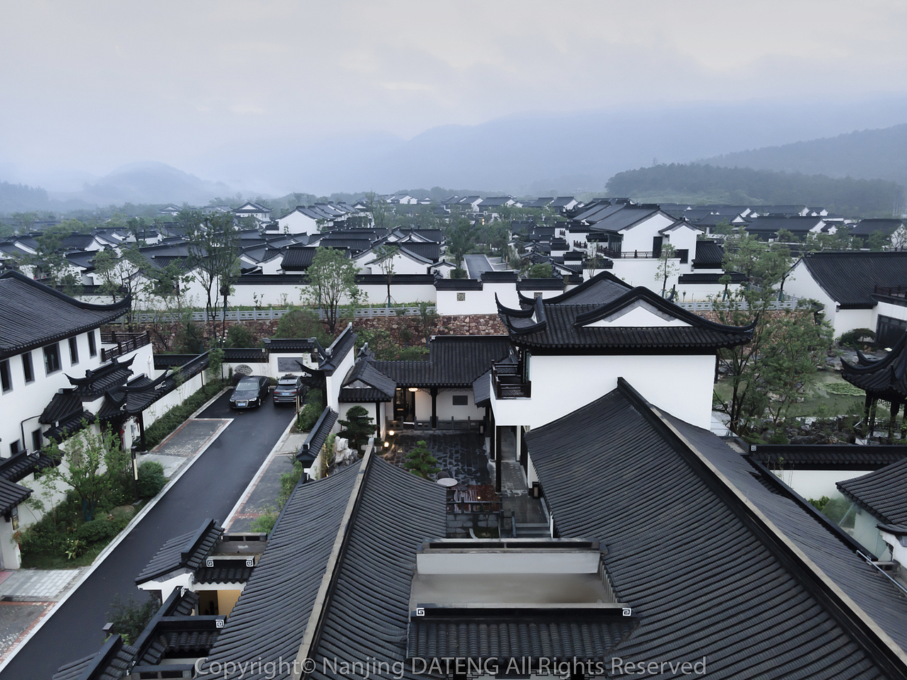 江苏常州茅山风景区民宿别墅酒店拍摄|民宿摄影|新中式