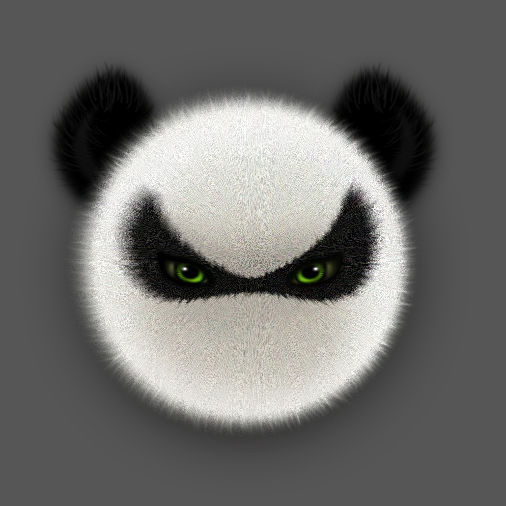 熊猫头像|插画|商业插画|白马在涅 - 原创作品 - 站酷 (ZCOOL)