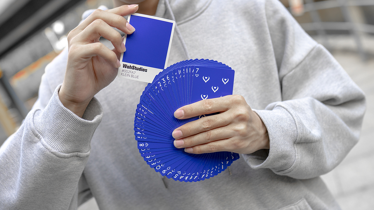 “静物”系列 花切扑克纸牌 峦级 蒙德里安 克莱因蓝