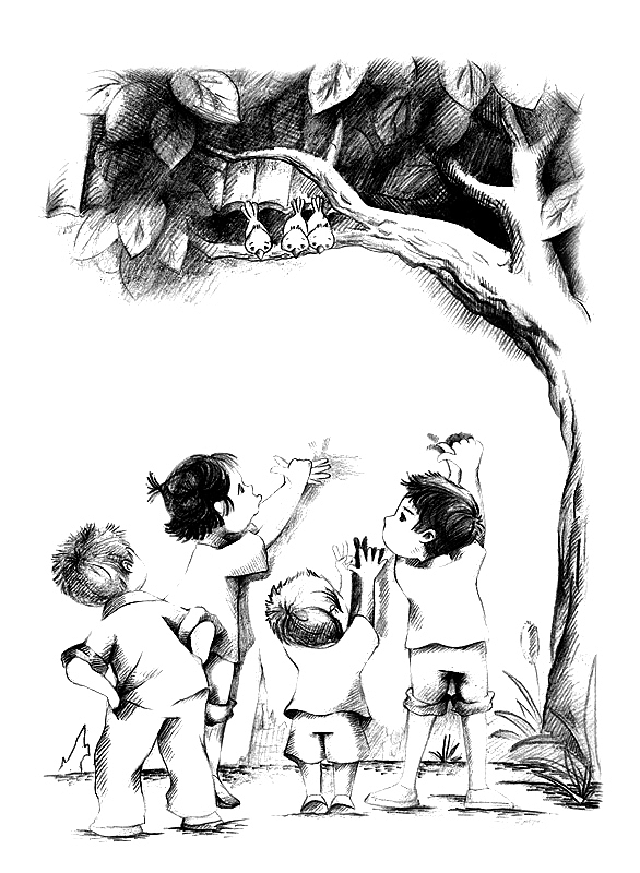 黑白插画创作（图ZNzQzMjg5ODg=） - 创作习作 - 站酷设计师水白色绘坊原创素材 - 站酷ZCOOL