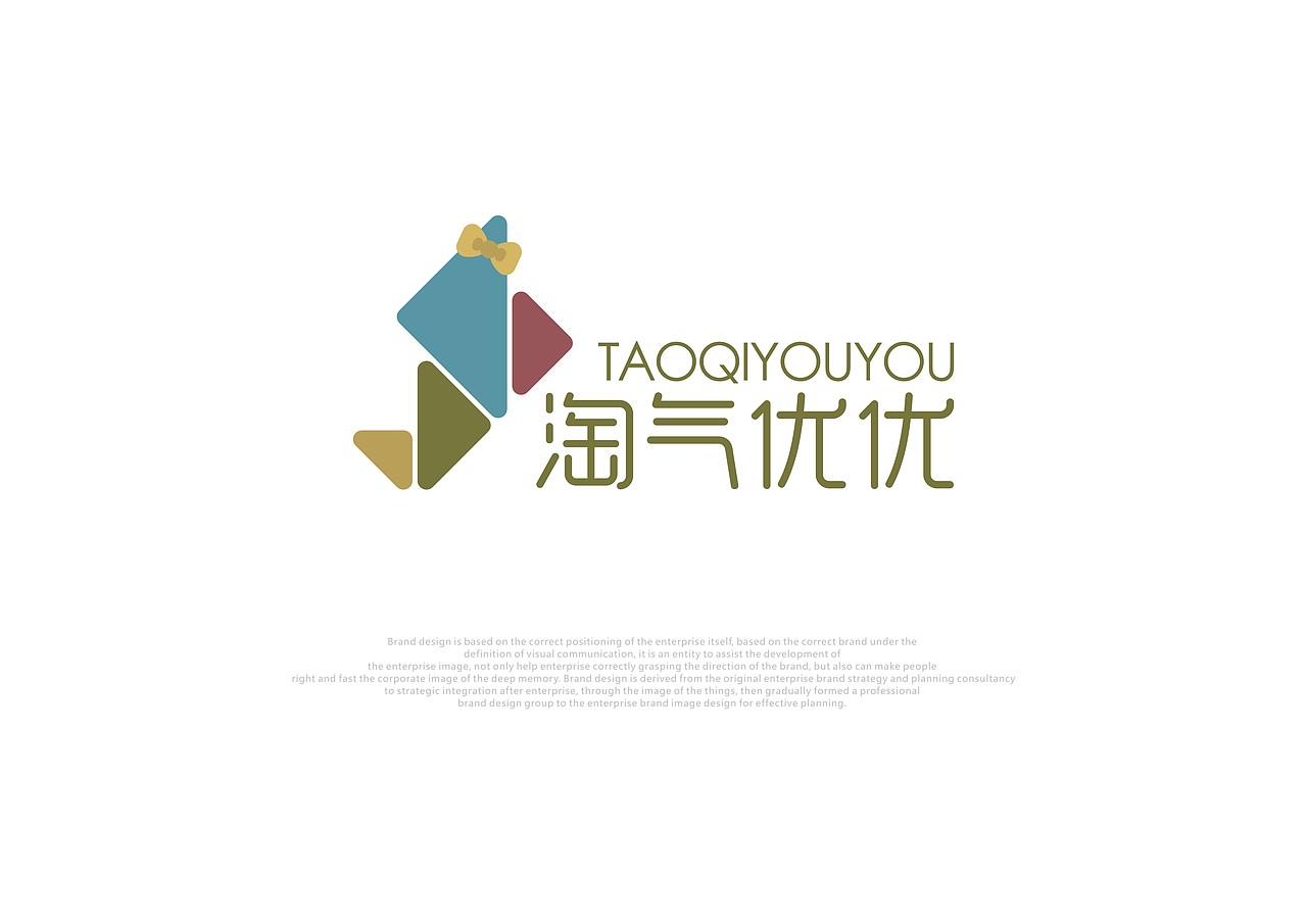 淘气优优 LOGO设计