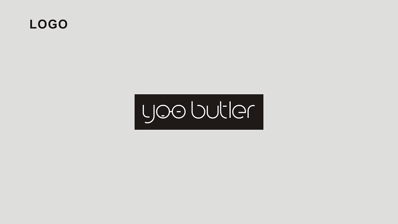 Yoo Butler 标志 延展 吉祥物