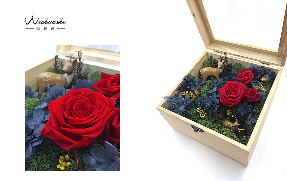 原創(chuàng)永生花花藝作品（圖ZNTY3MzcwNjA=） - 其他手工藝 - 站酷設(shè)計師婧咩咩原創(chuàng)素材 - 站酷ZCOOL