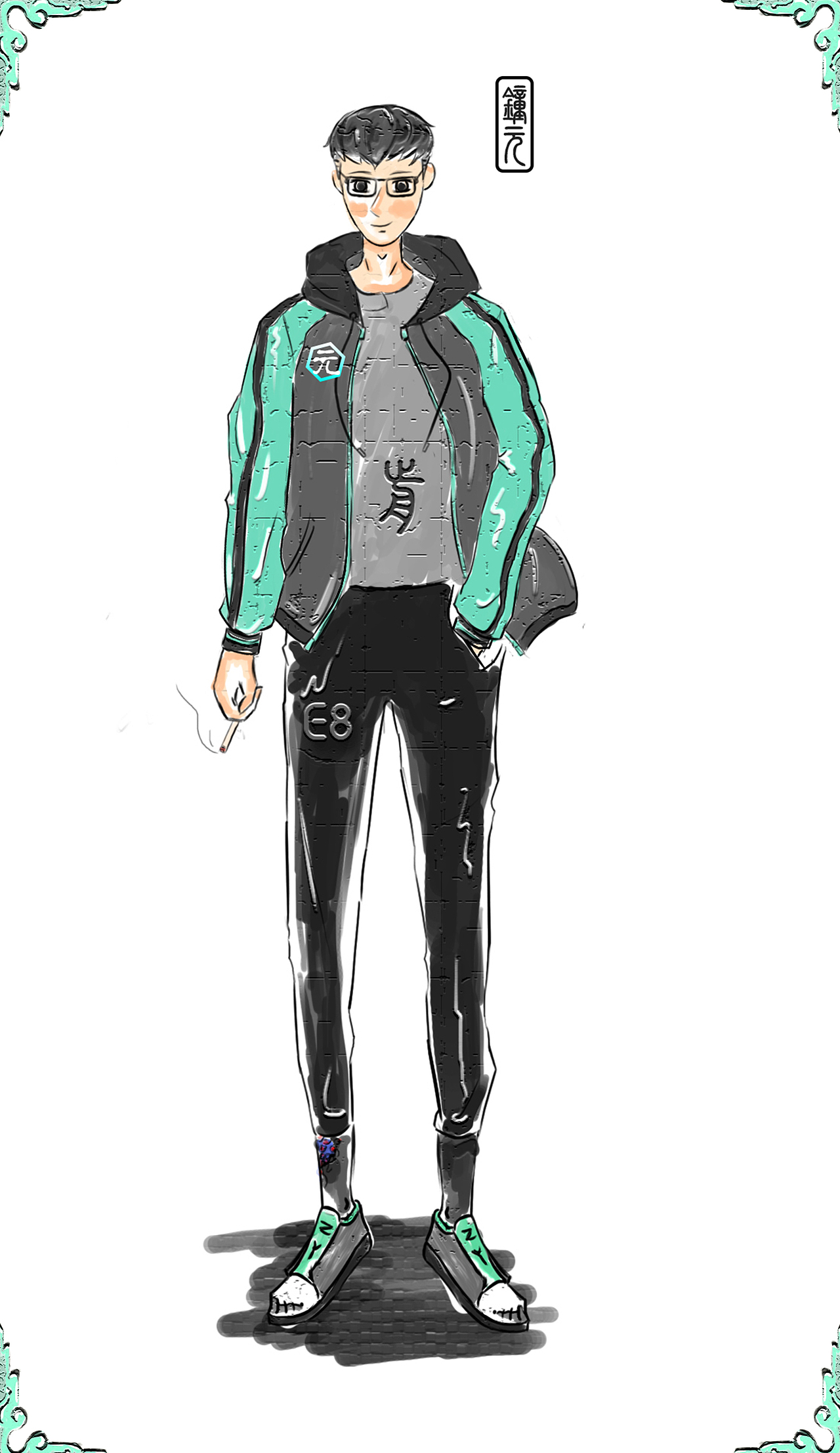 e-8（图ZMTEyMTM5NDky） - 艺术插画 - 站酷设计师酒痞杨原创素材 - 站酷ZCOOL