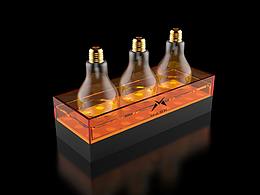 创意发光洋酒杯架