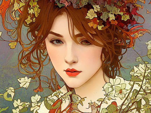 人物肖像（個(gè)人主頁(yè)-ZNjI4MTk3NzY=） - AI作品 - 站酷設(shè)計(jì)師東海南山路原創(chuàng)素材 - 站酷ZCOOL