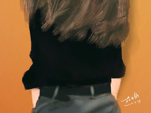 背影