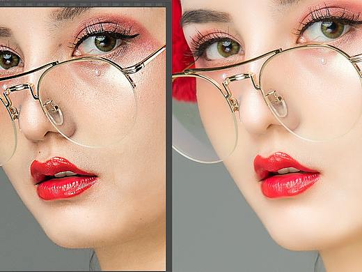 ps美女人像精修后期修圖