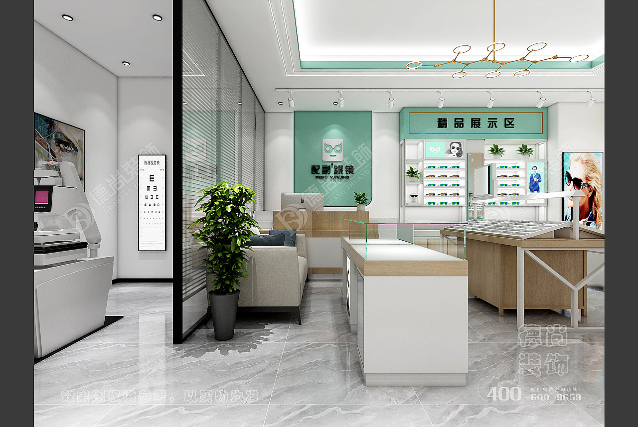 眼镜店装修展柜设计制作（图ZMjY0NTQ4ODQ4） - 品牌 - 站酷设计师德尚装饰设计顾问原创素材 - 站酷ZCOOL