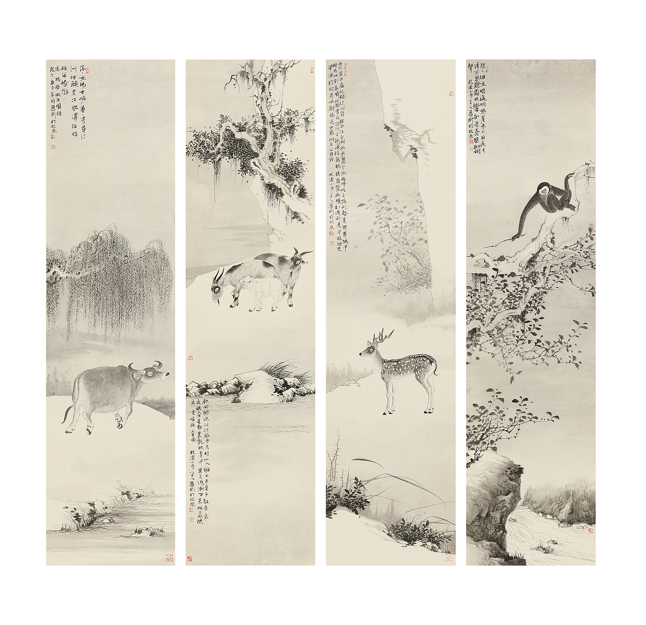 鲁刚工笔画（图ZMjc1ODk2MDIw） - 绘画 - 站酷设计师书画经纪人原创素材 - 站酷ZCOOL