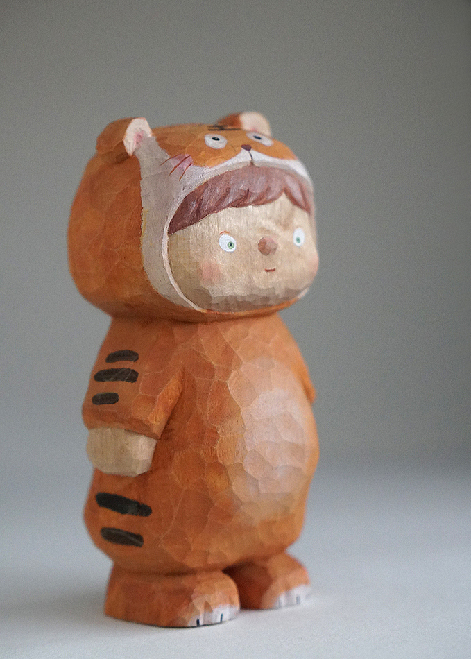 木雕小虎妞（图ZMjk0NDIwMjQ4） - 手办/模玩 - 站酷设计师拾光漫漫原创素材 - 站酷ZCOOL