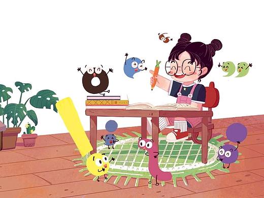 去年跟中信合作的绘本，已出版