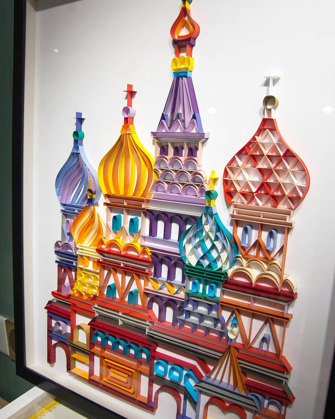 手工衍纸装饰画——童话城堡
