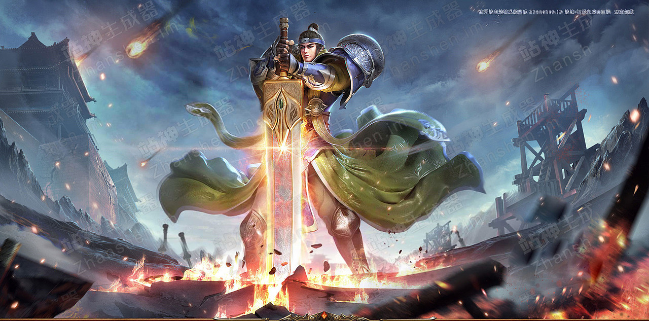 传奇网站模板-复古系列