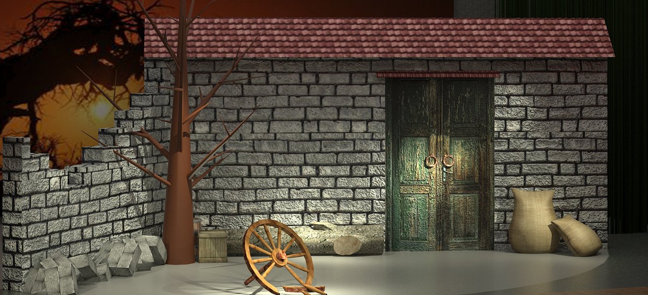 话剧设计 《活着》 毕业设计