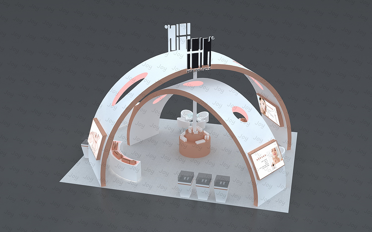 化妝品展會（圖ZMjU2MzY2ODMy） - 其他三維 - 站酷設(shè)計師P2h1原創(chuàng)素材 - 站酷ZCOOL