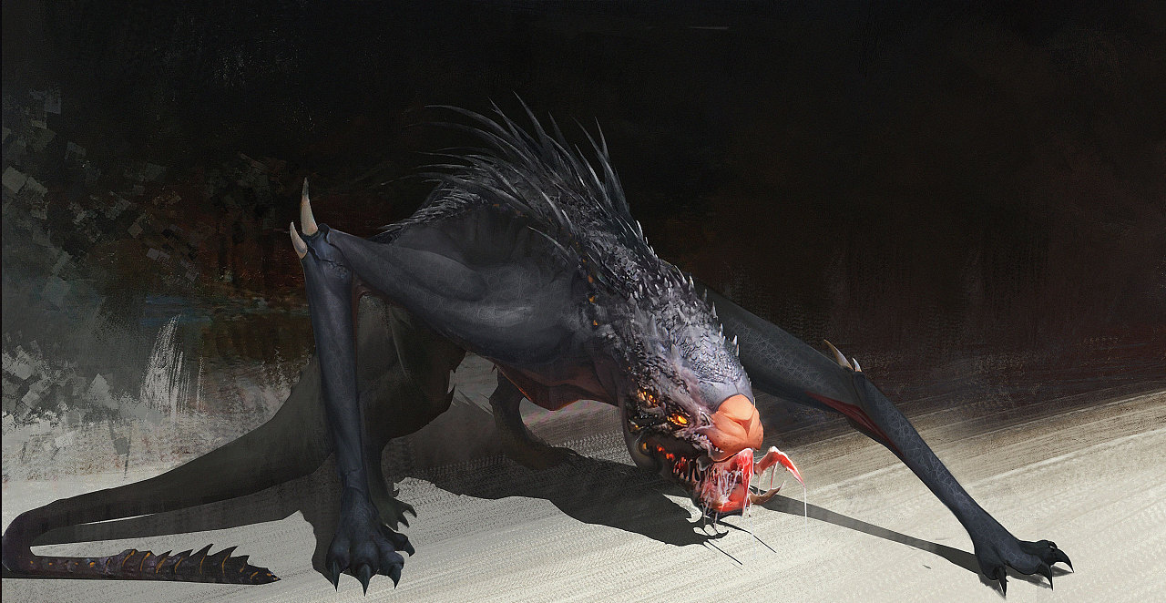 怪物练习|插画|概念设定|虞城逸生 - 原创作品 - 站酷 (zcool)