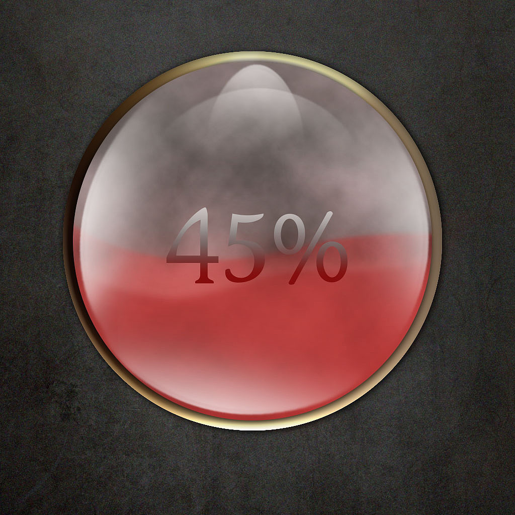 拟物图标(游戏)--加血条