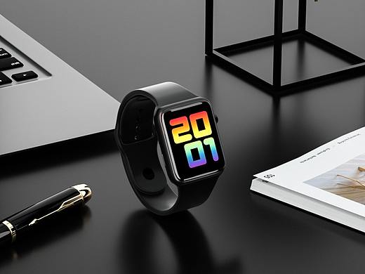 【Apple Watch-苹果智能手表渲染】