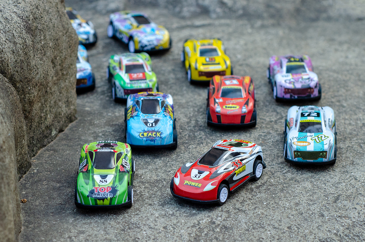 儿童玩具汽车拍摄