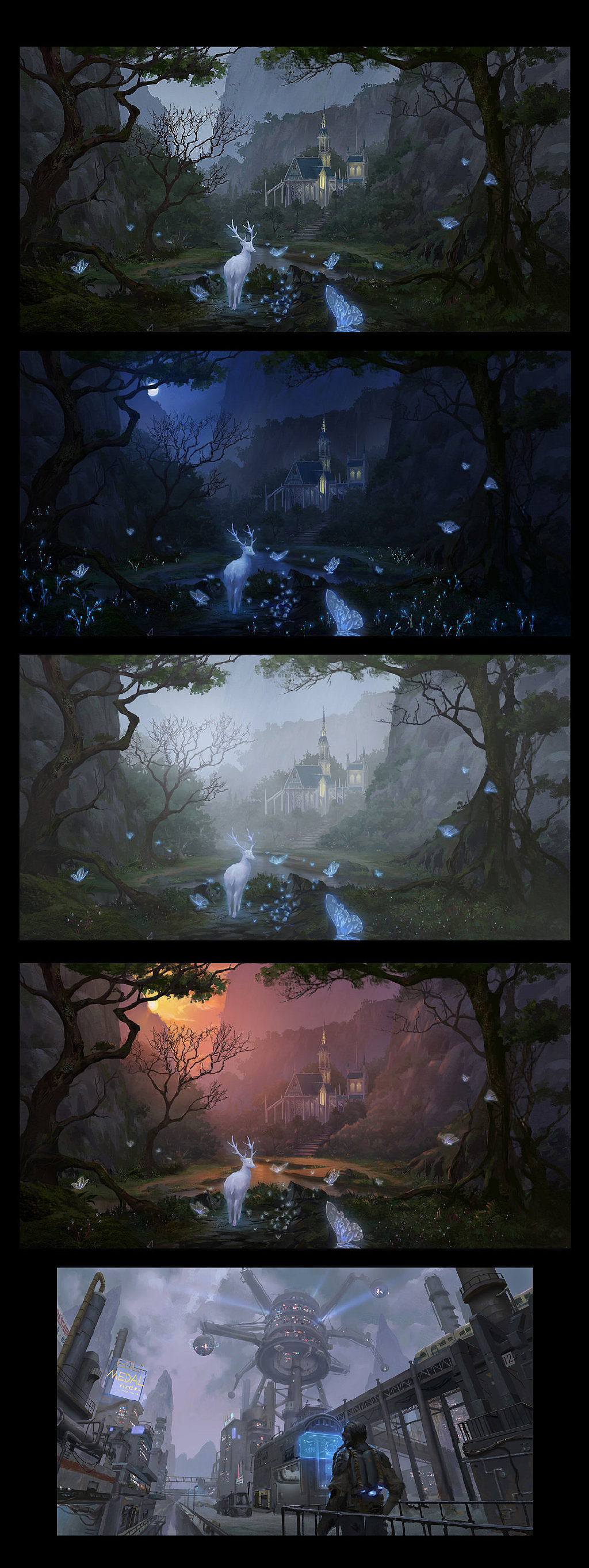 【铁皮人CG艺术】场景班同学练习作业（非商用）