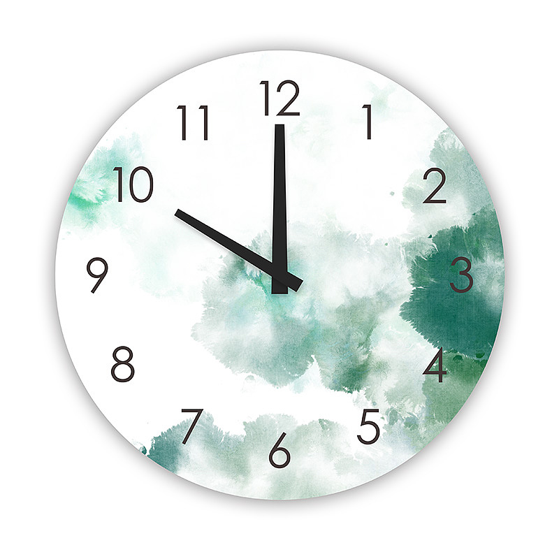 钟面挂钟时钟表盘花纸设计——时钟创意图案