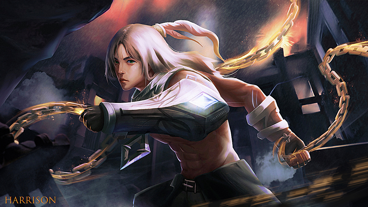 塞拉斯|插画|游戏原画|晞cg_原创作品-站酷zcool