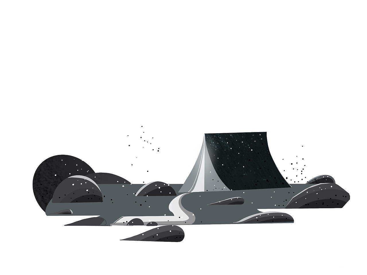 风景野营⛺️今日份营造画面质感练习