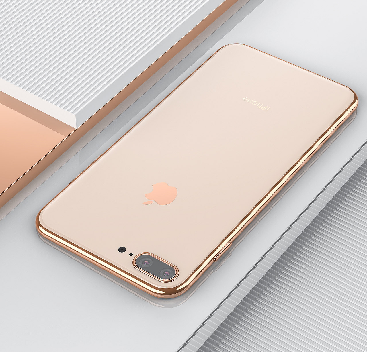iPhone8  电镀手机壳(图片)