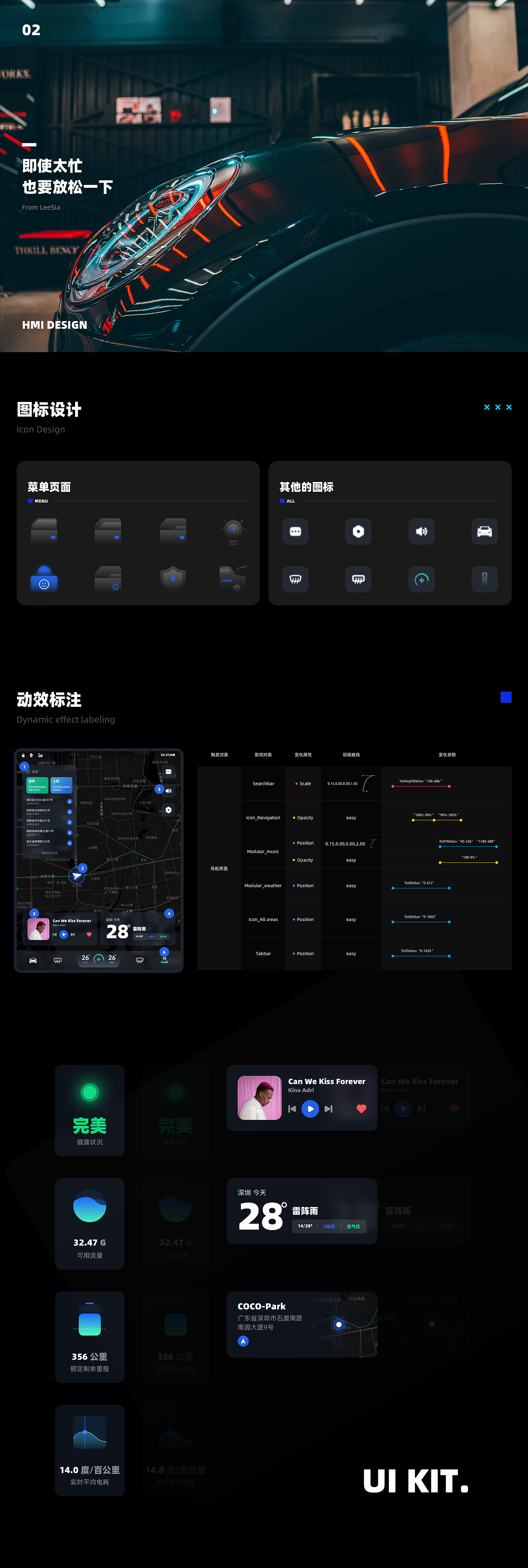 HMI Design | 车载设计（图ZMjc1NzIzNzc2） - 软件界面 - 站酷设计师航霸霸Sia原创素材 - 站酷ZCOOL
