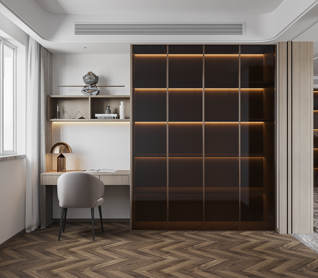 两套现代风格效果图（图ZMjI0NDExMjUy） - 家装设计 - 站酷设计师呜叽唛叽原创素材 - 站酷ZCOOL