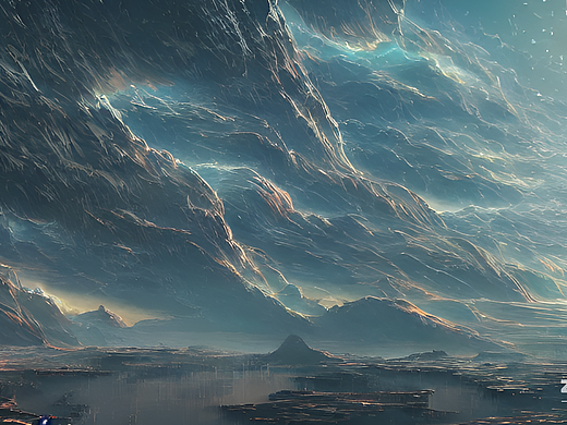 #AI创作实验室#宇宙的尽头