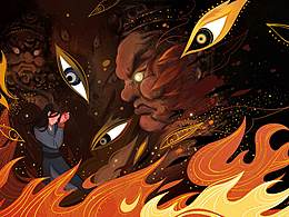 柏抱槐民間傳說-《槐娘與柏郎》系列插畫