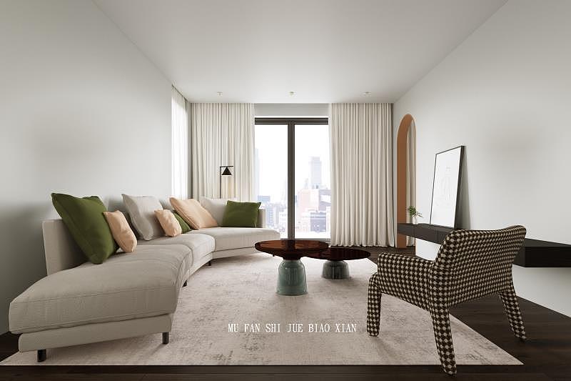 极简公寓临摹（图ZMjA5NzUwMzQ4） - 家装设计 - 站酷设计师木凡视觉设计原创素材 - 站酷ZCOOL