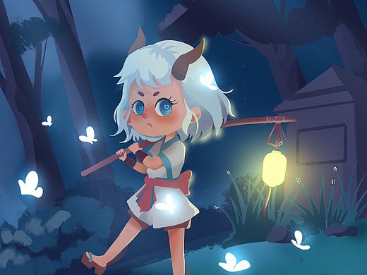 临摹了一个小场景（个人主页-ZNTU5NDc0MDg=） - 儿童插画 - 站酷设计师贝贝灬原创素材 - 站酷ZCOOL