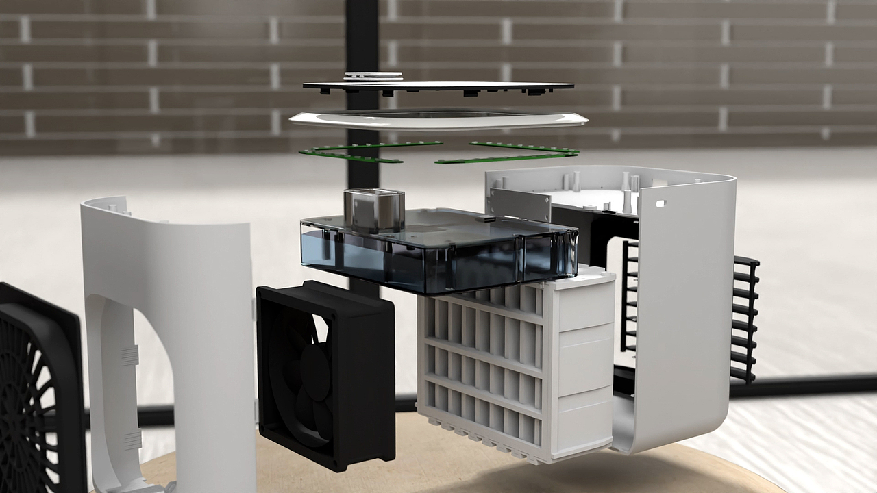 冷风机-C4D三维动画