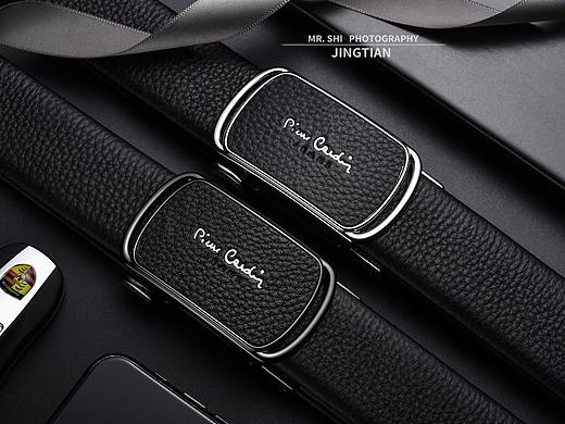 皮带拍摄 男士皮带磨砂底拍摄 场景拍摄 皮具摄影