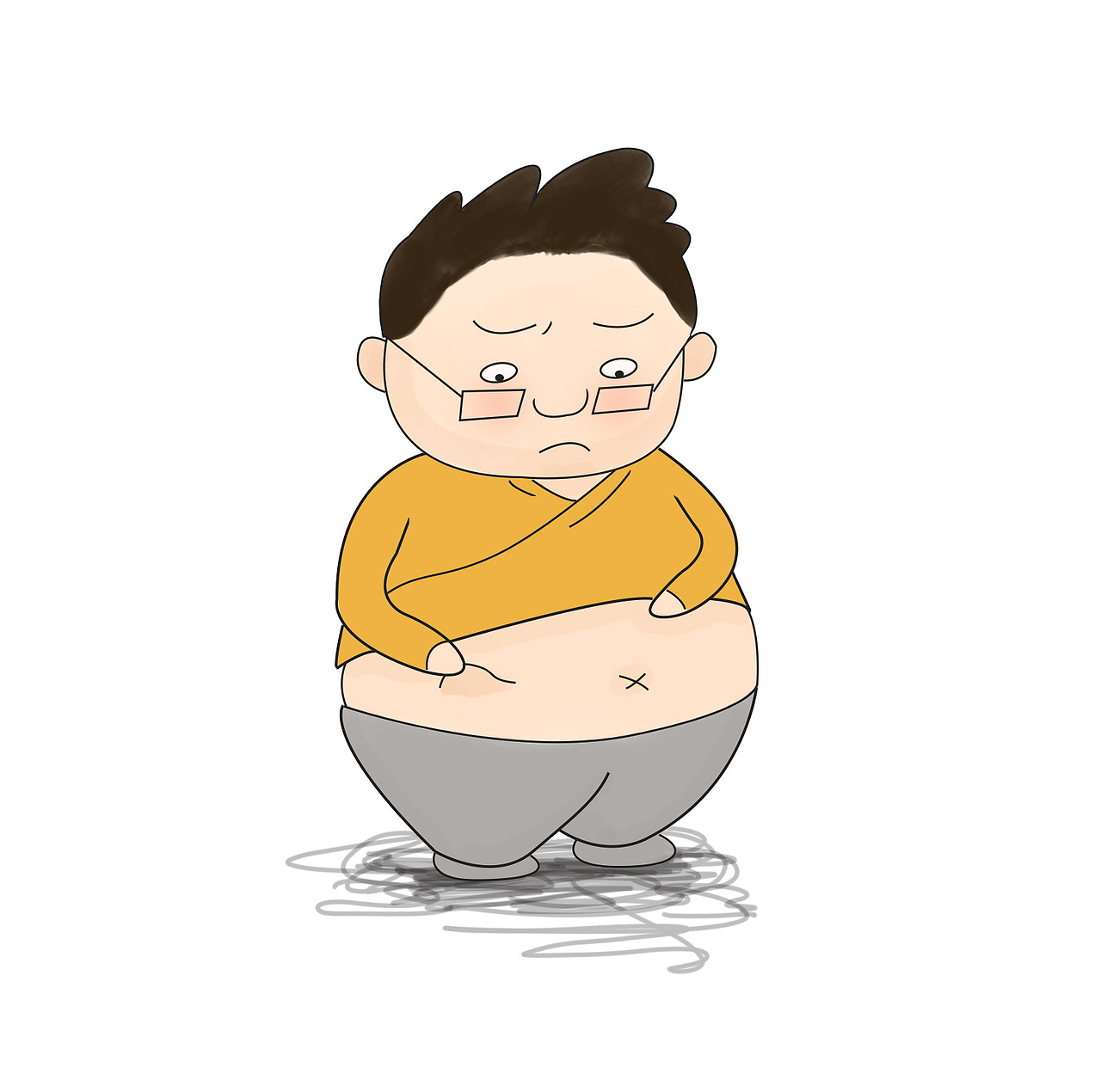 漫画大胖减肥记配图三