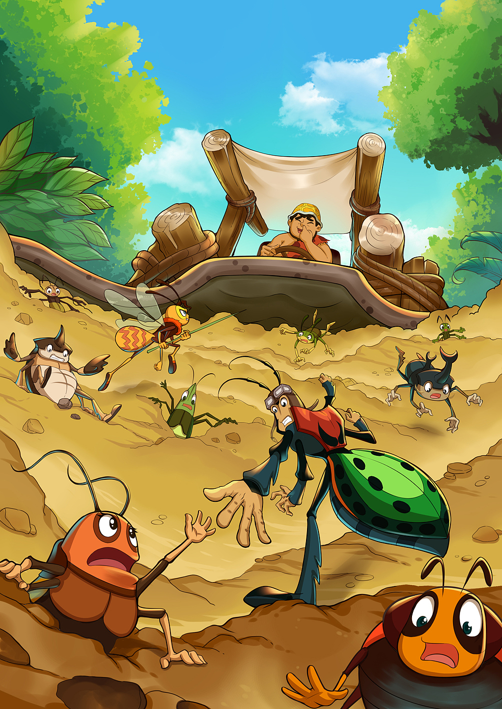 昆虫记漫画封面图