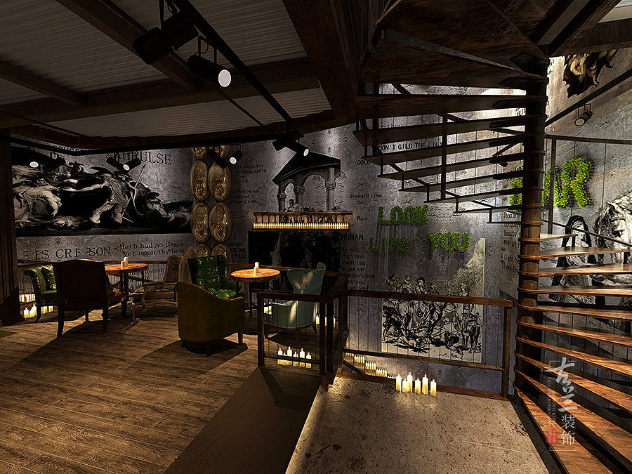 成都咖啡厅装修设计,成都咖啡厅设计,成都咖啡店装修设计——《ETC咖啡厅》