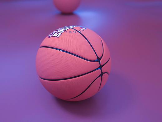 C4D篮球建模渲染教程