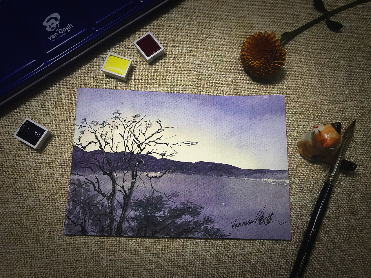 一些水彩练习小稿