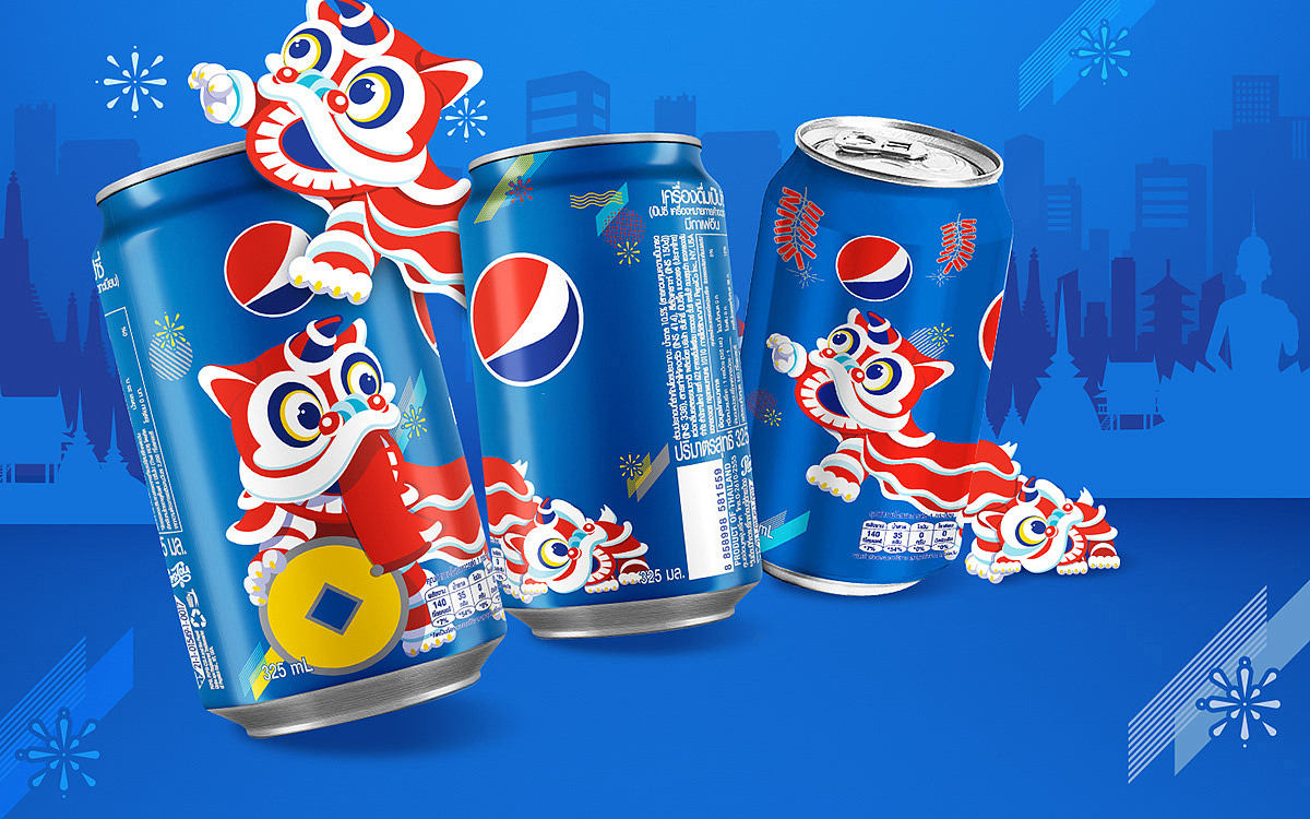 《百事可乐》包装设计