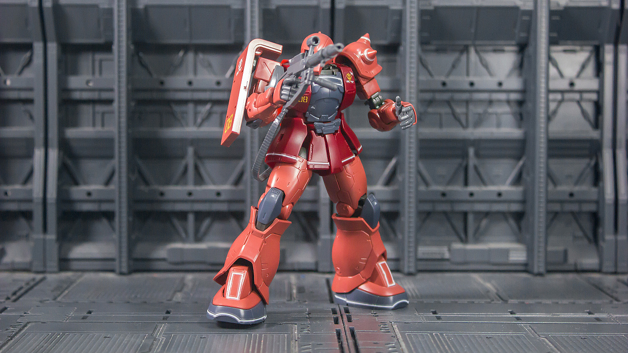 万代hg Gto 013 Ms 05s 夏亚专用指挥官用型扎古i 原创作品 站酷 Zcool