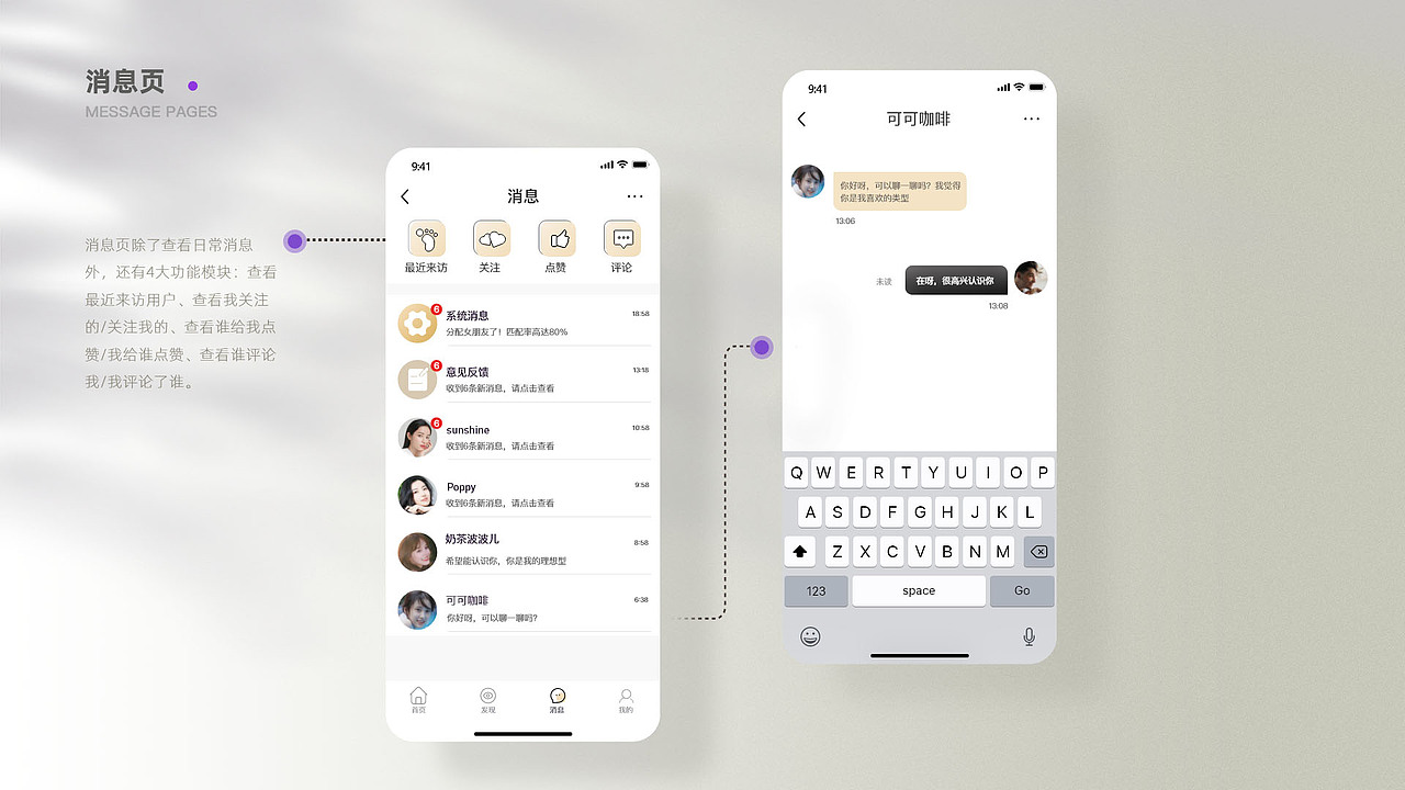 双对婚恋（图ZMjczNjQ0NDgw） - APP界面 - 站酷设计师free绪方怅水原创素材 - 站酷ZCOOL