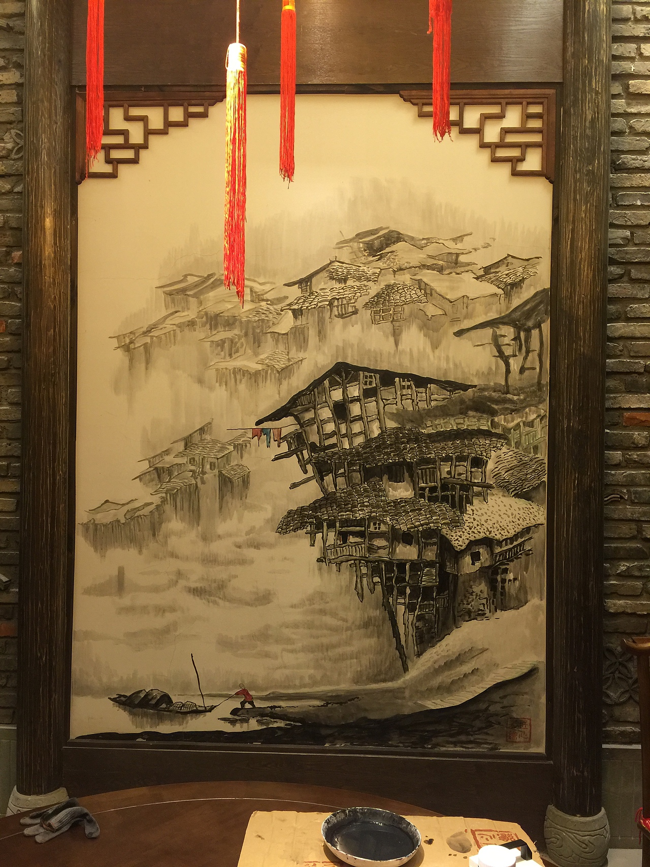 墙体彩绘涂鸦手绘墙