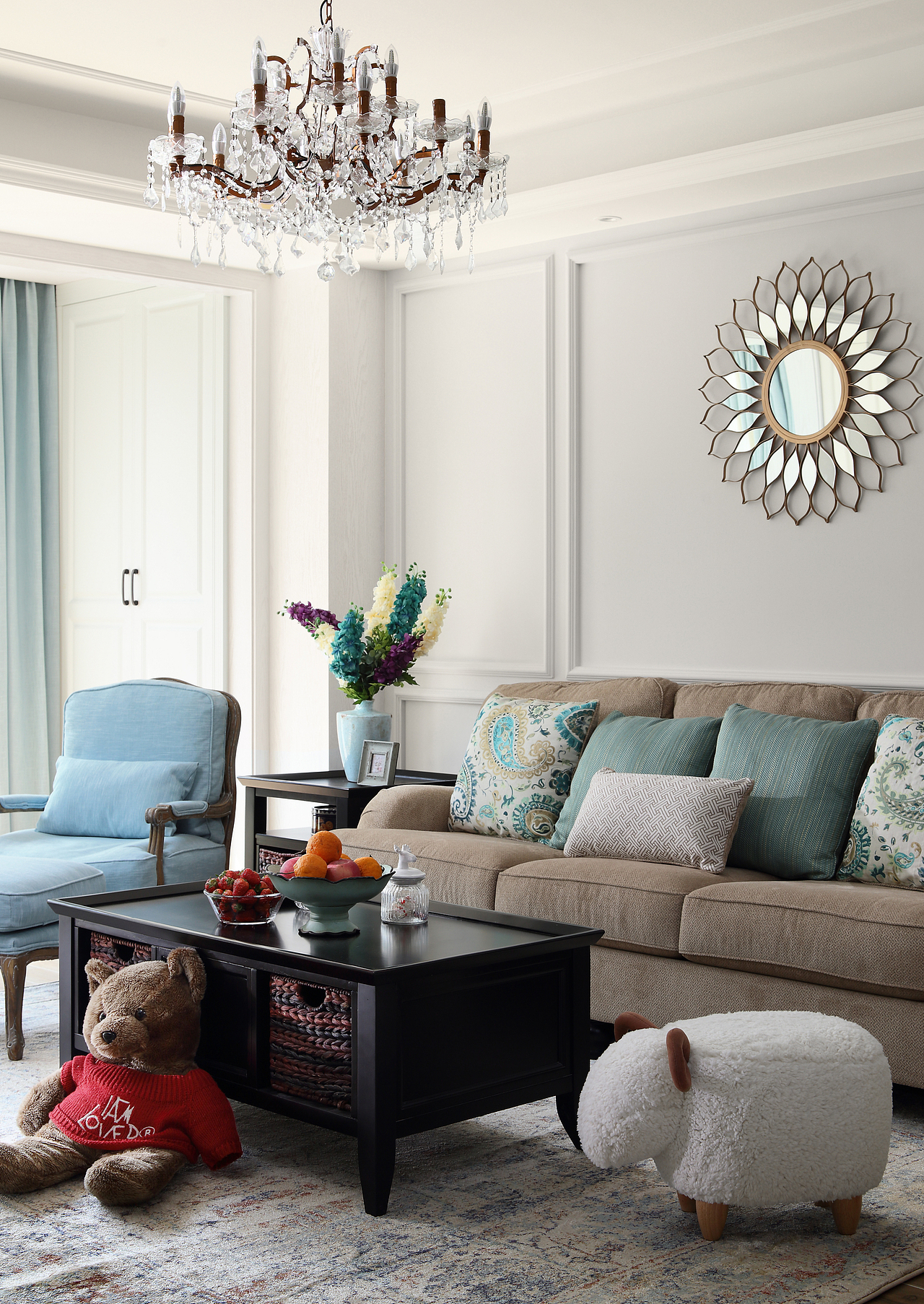 爱涛漪水园 124平米 错层 『秦晋之好』