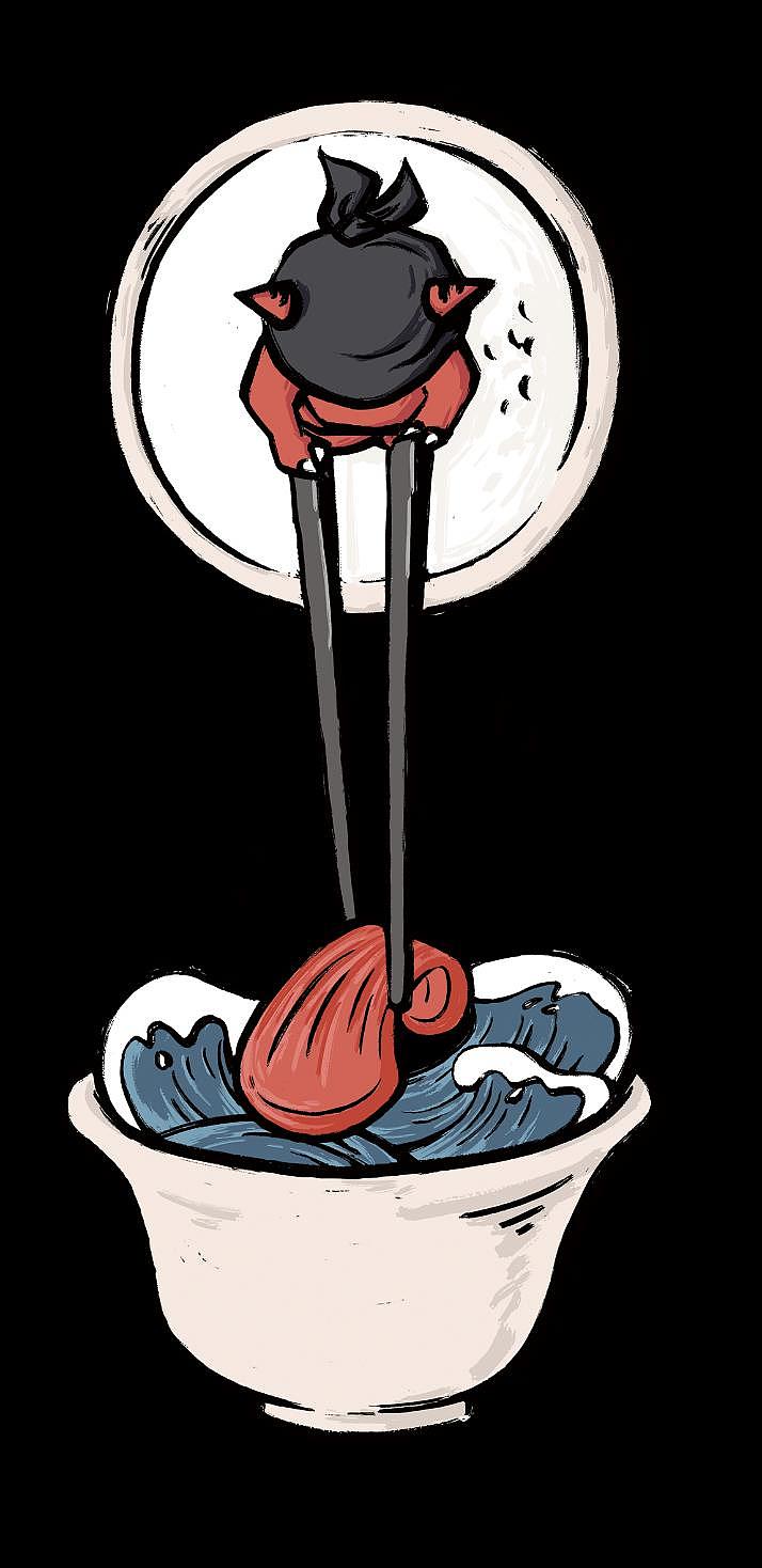 梦十七设计 | 熊吞大碗丼·日式烧肉饭（图ZMjM3MjczODgw） - 家装设计 - 站酷设计师梦十七原创素材 - 站酷ZCOOL