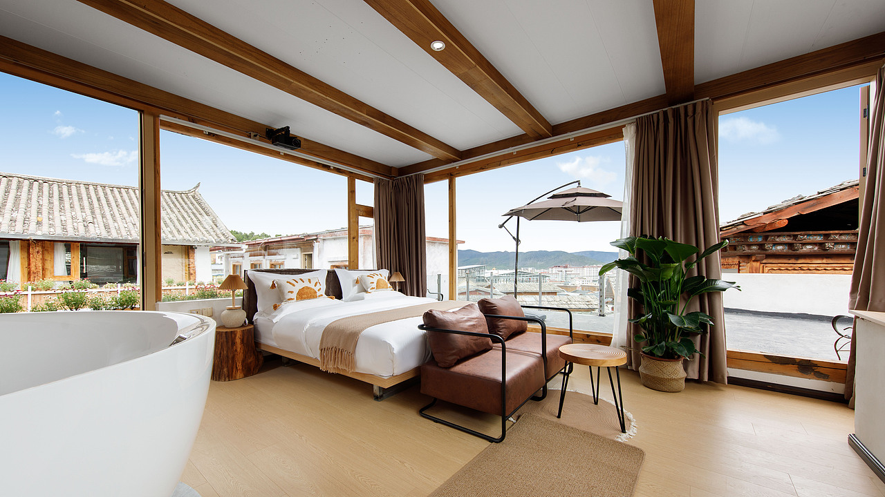 香格里拉 一号院 酒店空间摄影