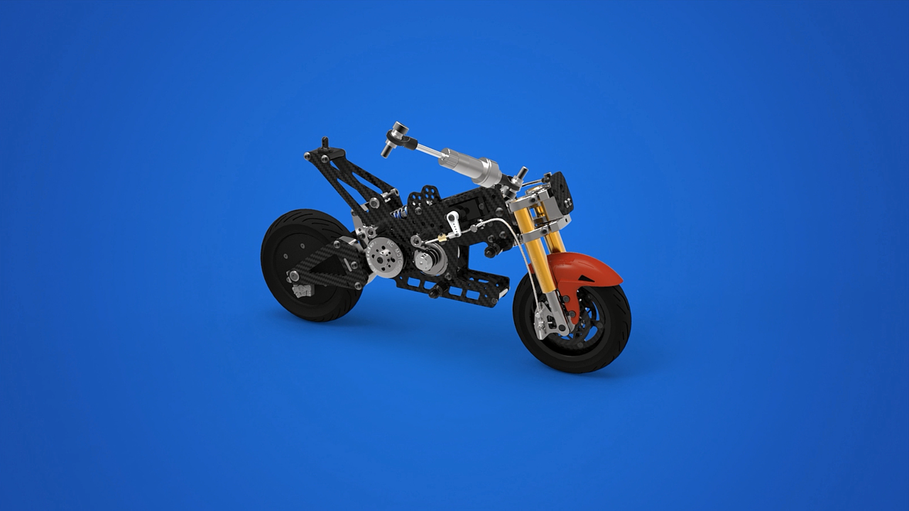 競速摩托車模型產(chǎn)品展示+組裝過程動畫（2）（圖ZMTgwNTU5Nzky） - 動畫/影視 - 站酷設(shè)計師古DE原創(chuàng)素材 - 站酷ZCOOL